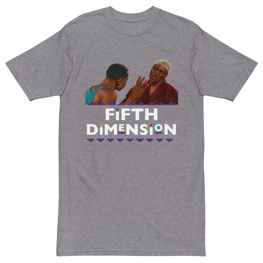 Fifth Dimension Men’s premium heavyweight Tee